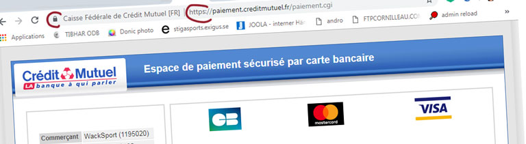 exemple de s�curit� avec Chrome